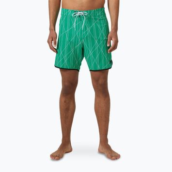 Pánské plavecké šortky Helly Hansen HP Curve Board 7” bright green