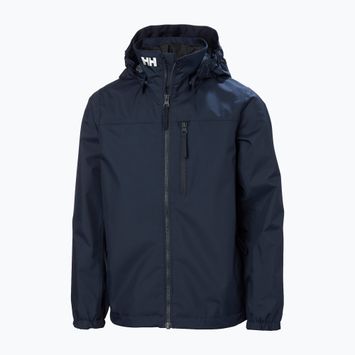 Dětská jachtařská bunda Helly Hansen Crew Hooded JR navy