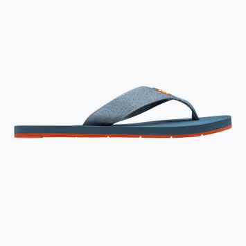 Pánské žabky Helly Hansen Logo Sandals 2 wash navy / patrol orange