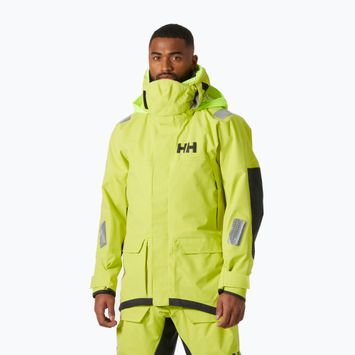 Pánská jachtařská bunda Helly Hansen Skagen Pro cyber lime