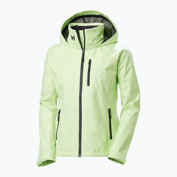 Dámská jachtařská bunda Helly Hansen Crew Hooded 2.0 washed lime