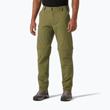 Pánské softshellové kalhoty Helly Hansen  Brono Softshell Zip Off terrain green