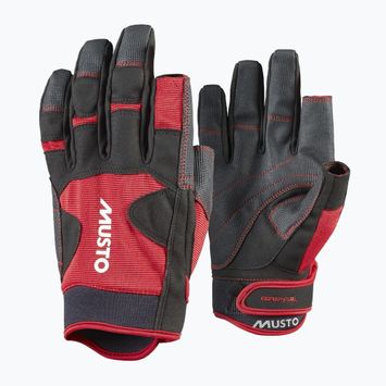 Jachtařské rukavice Musto Performance Long Finger 2.0 true red