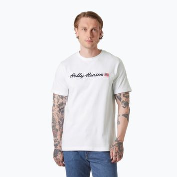 Pánské tričko Helly Hansen Core Graphic T 2.0 white