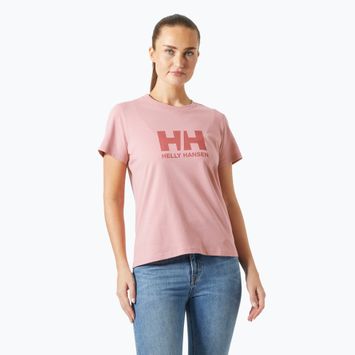 Dámské tričko Helly Hansen Logo 3.0 pink salt