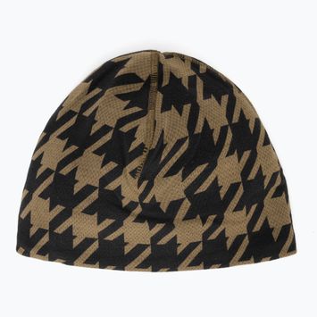 Zimní čepice Helly Hansen Lifa Merino sepia houndstooth aop