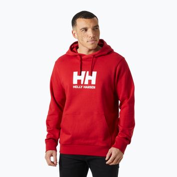 Pánská mikina Helly Hansen HH Logo Hoodie red