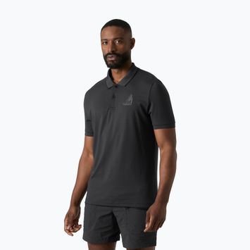 Pánské polo tričko Helly Hansen Hp Figari Polo ebony