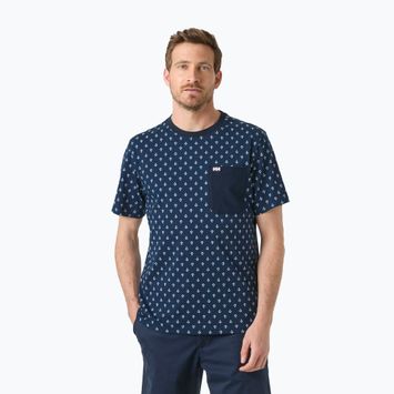 Pánské tričko Helly Hansen Hudson navy aop