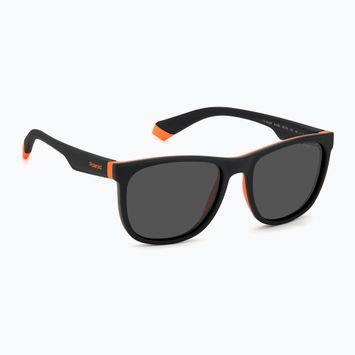 Dětské sluneční brýle Polaroid PLD 8049/S black orange/grey polarized