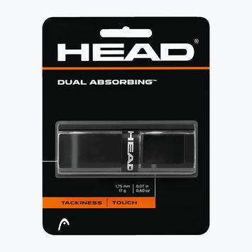 Omotávka na raketu HEAD Dual Absorbing Grip černá 285034