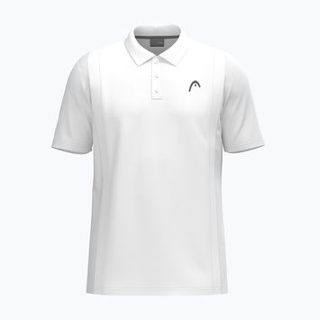Pánská tenisové polo tričko HEAD Club 25 Tech Polo white