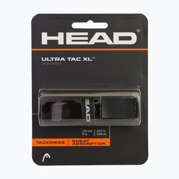 HEAD SQ UltraTac Xl Squashová omotávka černá 282100