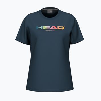 Dámské tenisové tričko HEAD Rainbow W navy