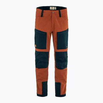 Pánské trekové kalhoty Fjällräven Keb Agile autumn leaf/ dark navy