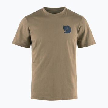 Pánské tričko  Fjällräven Walk With Nature suede brown
