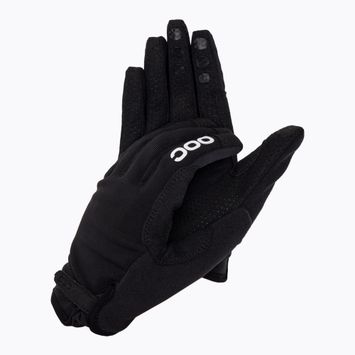 Cyklistické rukavice POC Resistance Enduro Adj uranium black/uranium black