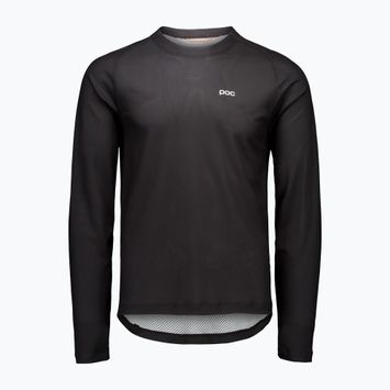 Pánský cyklistický dres longsleeve  POC Motion Air Jersey uranium black