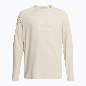 Pánský cyklistický dres s dlouhým rukávem POC Reform Enduro Jersey okenite off-white