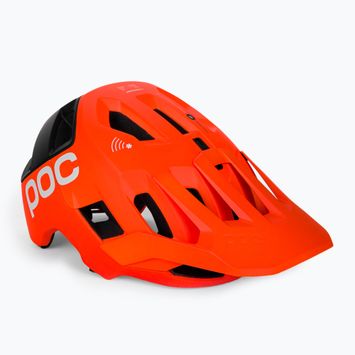 Cyklistická přilba POC Kortal Race MIPS fluorescent orange/uranium/black matt