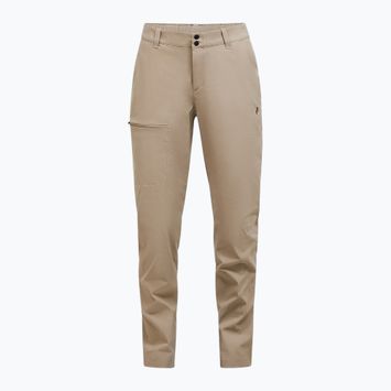 Dámské trekové kalhoty Peak Performance Iconiq avid beige