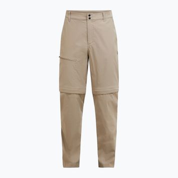 Pánské trekové kalhoty Peak Performance Iconiq Zip avid beige