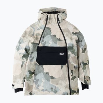 Pánská snowboardová bunda Colourwear Foil Anorak water camo