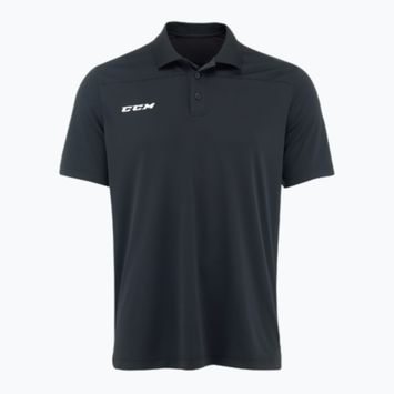 Pánské tričko CCM Polo SR černé
