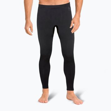 Pánské termo kalhoty ODLO Performance Warm Bl Bottom Long black keystyle