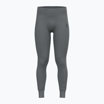 Pánské termo kalhoty ODLO Active Warm Bl Bottom Long steel grey melange