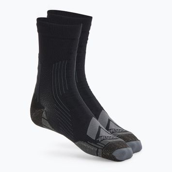 Trekové ponožky X-Socks Hike Expert Silver Crew black/charcoal