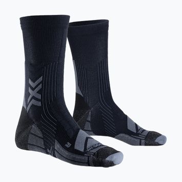 Trekové ponožky X-Socks Hike Expert Silver Crew black/charcoal