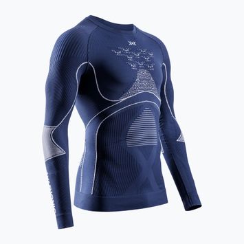 Pánské termo tričko longsleeve X-Bionic Energy Accumulator 4.0 marine/optical white