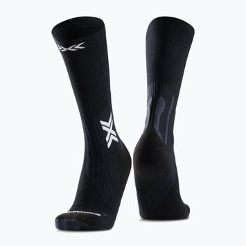 Ponožky X-Socks Run Perform Warm Crew x black/light grey