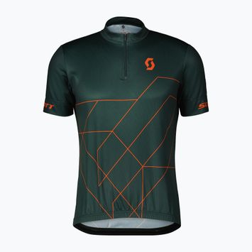 Pánský cyklistický dres  SCOTT RC Team 20 aruba green/braze orange