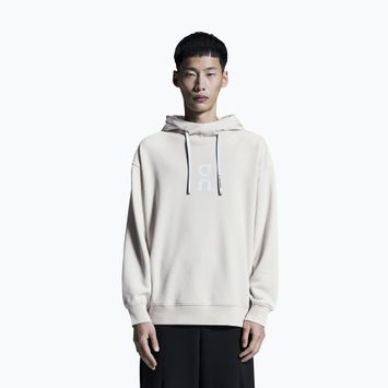 Pánská mikina s kapucí On Club Hoodie silver