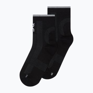 Ponožky On Performance Run Mid black/eclipse