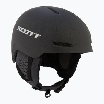 Lyžařská helma SCOTT Track granite black/holo grey
