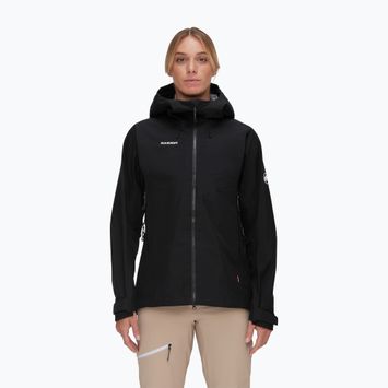 Dámská bunda do deště Mammut Crater IV HS Hooded black