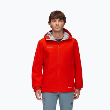 Pánská bunda do deště Mammut Crater Light HS Hooded red