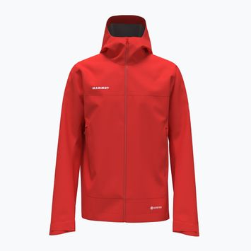 Pánská bunda do deště Mammut Crater Light HS Hooded red