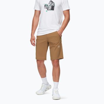 Pánské trekové šortky Mammut Runbold IV claystone