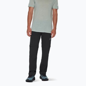 Pánské trekové kalhoty Mammut Runbold IV Zip Off Regular black
