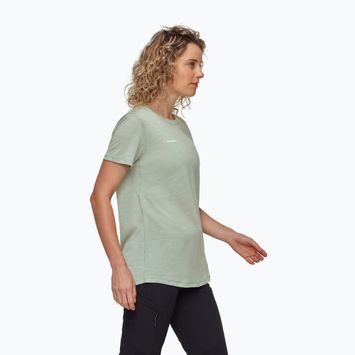 Dámské trekové tričko Mammut Tree Wool FL silver sage melange