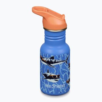 Dětská cestovní láhev Klean Kanteen Flip Seal Sport Cap Straw 355 ml Sharks in Shades