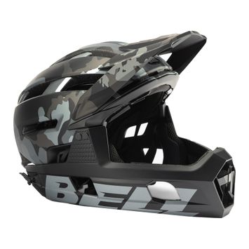 Cyklistická helma BELL Full Face SUPER AIR R MIPS SPHERICAL černá BEL-7113677