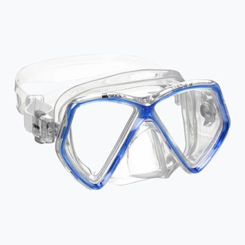Dětská šnorchlovací maska  Mares Zephir JR blue/clear
