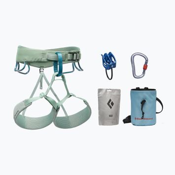 Dámská lezecká sada s úvazkem Black Diamond Momentum Harness Package pastel green