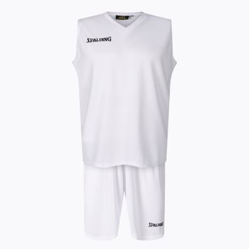Spalding Atlanta 21 pánská basketbalová souprava šortky + dres bílá SP031001A221