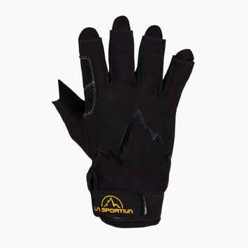 Lezecké rukavice La Sportiva Ferrata černé Y57999999